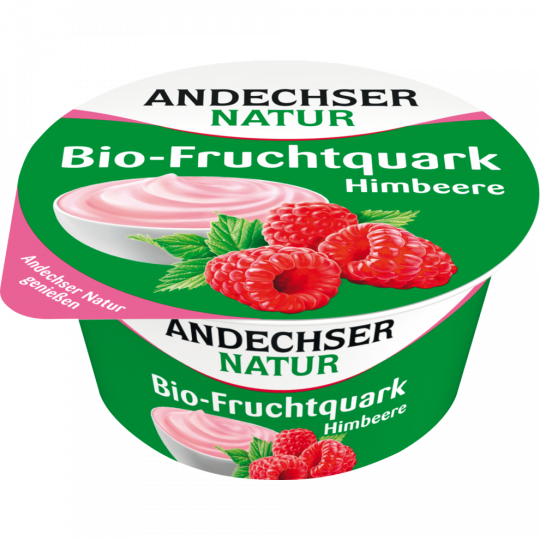 Andechser Natur Bio Fruchtquark Himbeere 20 % Fett 150 g 