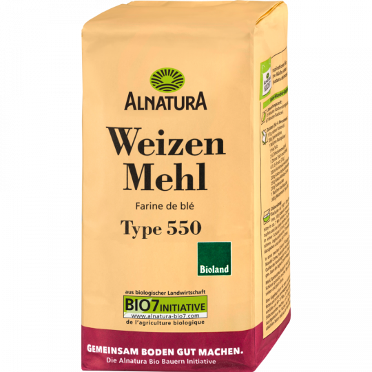 Alnatura Bio Weizenmehl Type 550 1 kg 