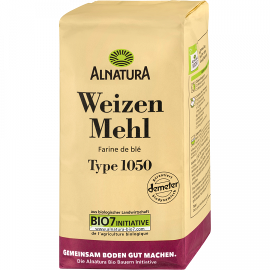 Alnatura Demeter Weizen Mehl Type 1050 1 kg 
