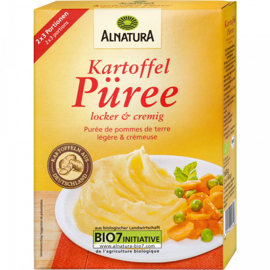 Alnatura Bio Kartoffel Püree locker & cremig 160 g 