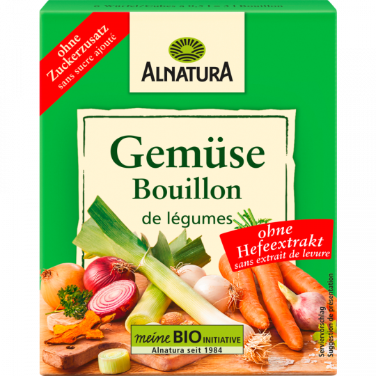 Alnatura Bio Gemüse-Bouillon Würfel 66 g 