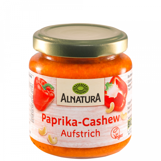 Alnatura Bio Paprika-Cashew Aufstrich 125 g 