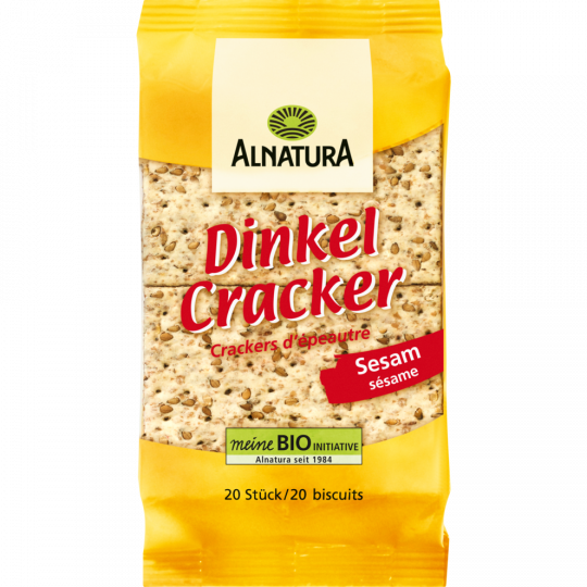Alnatura Bio Dinkel Cracker Sesam 100 g 