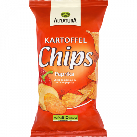 Alnatura Bio Kartoffel Chips Paprika 125 g 