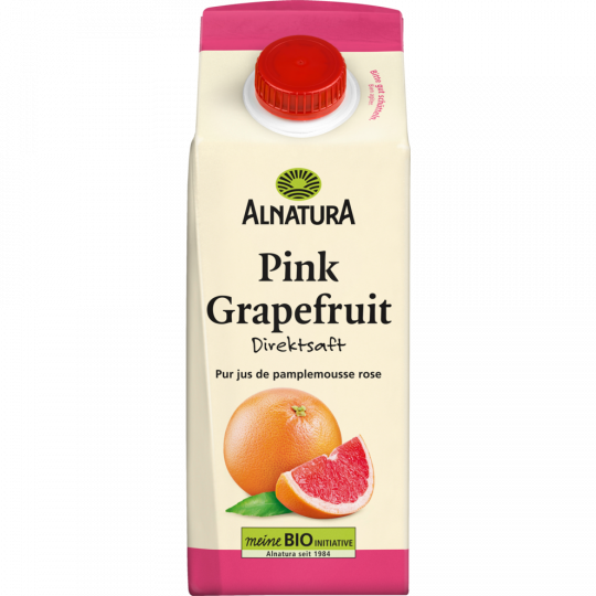 Alnatura Bio Pink Grapefruit Saft 0,75 l 