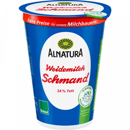 Alnatura Bio Schmand 24 % Fett 200 g 
