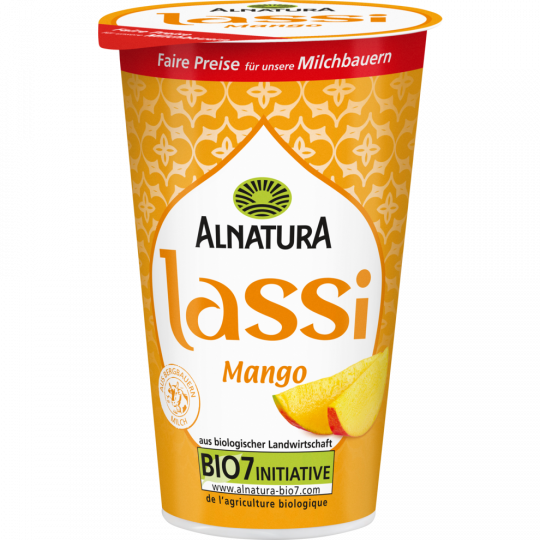 Alnatura Bio Mango-Lassi 3,6 % Fett 230 ml 