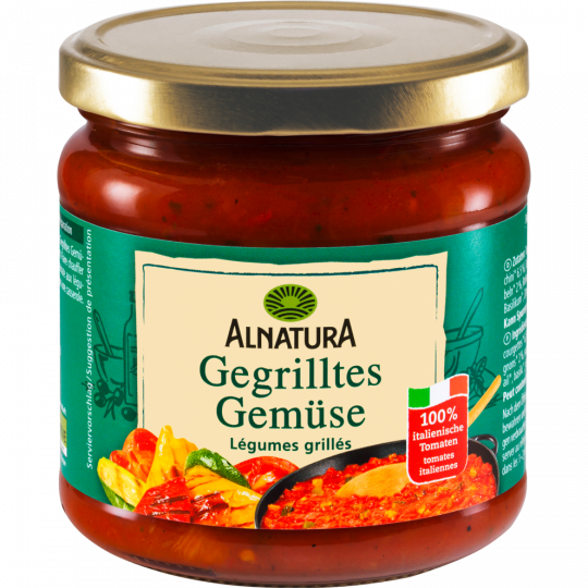 Alnatura Bio Tomatensauce Gegrilltes Gemüse 350 ml 