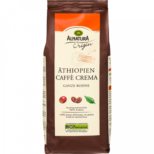 Alnatura Bio Origin Äthiopien Caffe Crema 250 g 