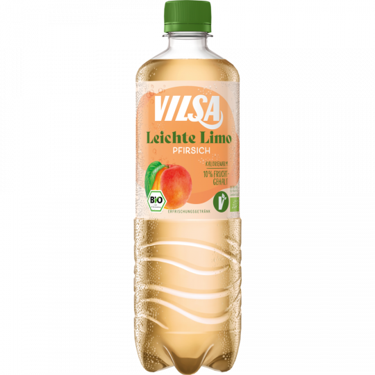 Vilsa Bio Leichte Limo Pfirsich 0,75 l 
