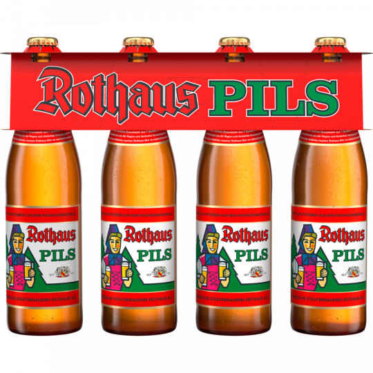 Rothaus Pils - 4-Pack 4 x 0,5 l 