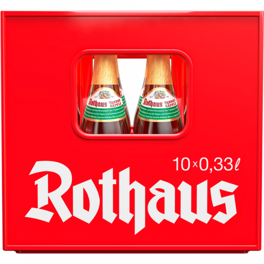 Rothaus Pils Tannenzäpfle - Kiste 10 x 0,33 l 
