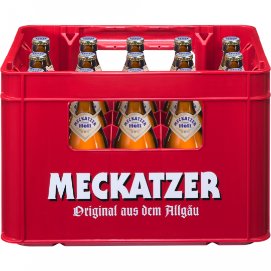 Meckatzer Hell - Kiste 20 x 0,5 l 
