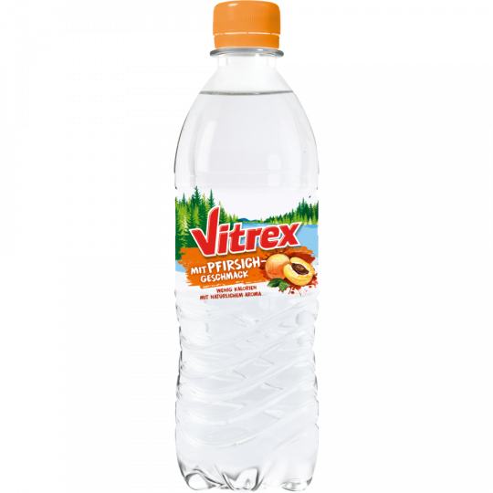 Vitrex Flavoured Water Pfirsich 0,5 l 