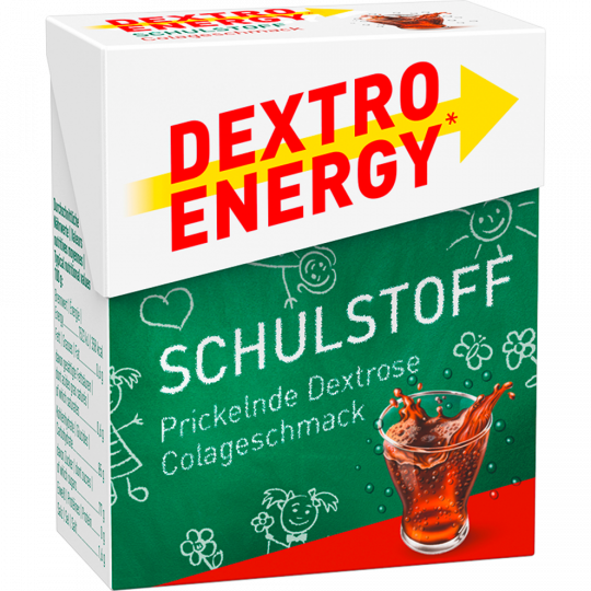DEXTRO ENERGY* Schulstoff Mini Cola Geschmack 50 g 
