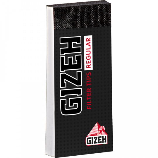 GIZEH Black Filter Tips Regular 35 Blatt 