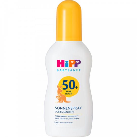 HiPP Babysanft Kinder Sonnenspray LSF 50+ 150 ml 