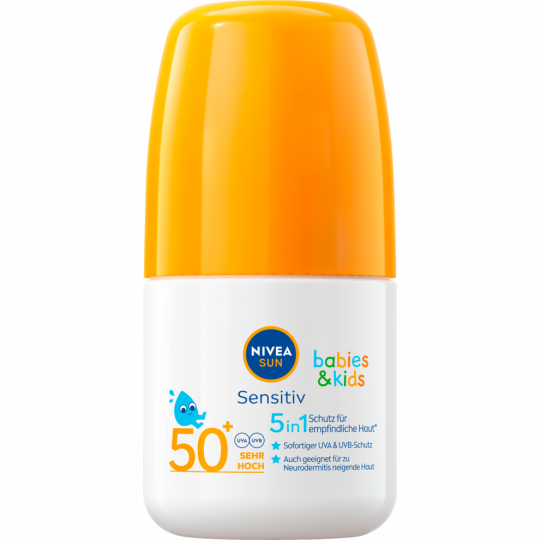 NIVEA sun Kids Sensitiv Sonnen-Roller LSF 50+ 50 ml 
