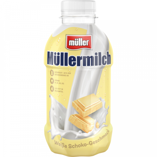 müller Müllermilch Weiße Schoko 400 ml 