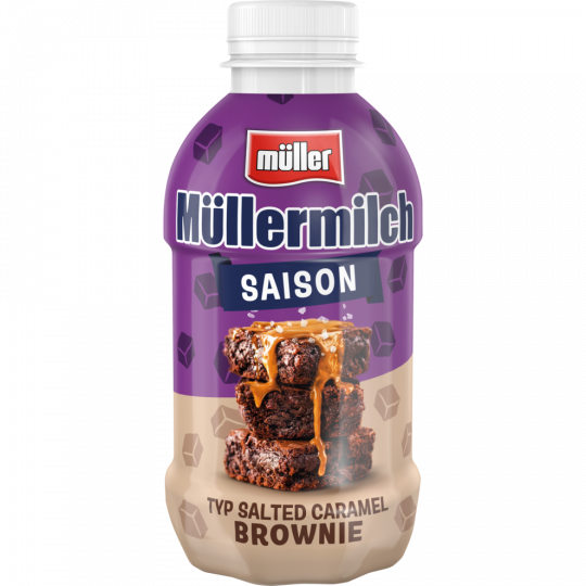müller Müllermilch Saison Typ Salted Caramel Brownie 400 ml 