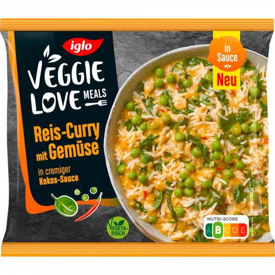 iglo Reis-Curry mit Gemüse 450 g 