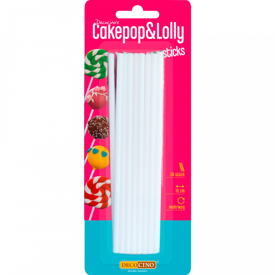 Decocino Cake Pop Sticks 24 Stück 
