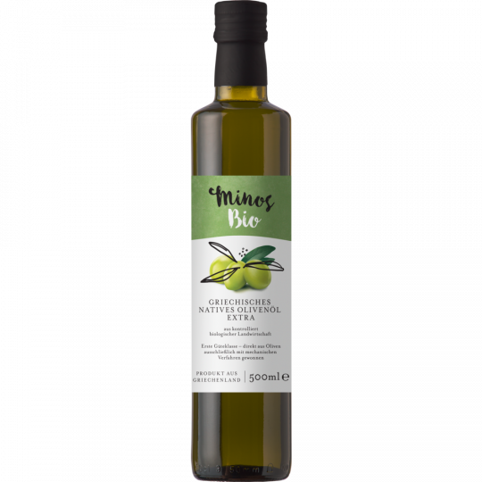 Minos Bio Griechisches Natives Olivenöl 500 ml 