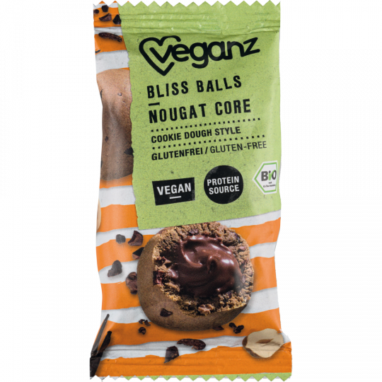 veganz Bio Bliss Balls Nougat Core 40 g 