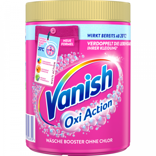 Vanish Oxi Action Fleckenentferner Gold Pink Pulver 1,125 kg 