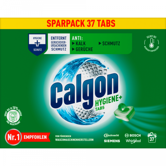 Calgon Hygiene Plus 37 Tabs 