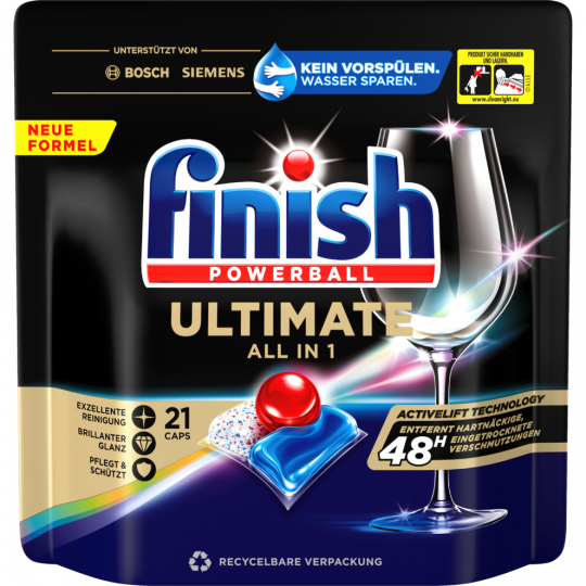 finish Ultimate All in 1 Regular 21 Tabs 
