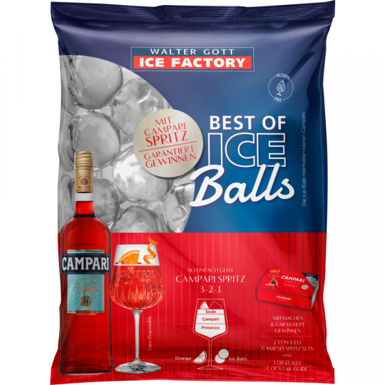 Walter Gott Ice Factory Premium Ice Balls 1 kg 