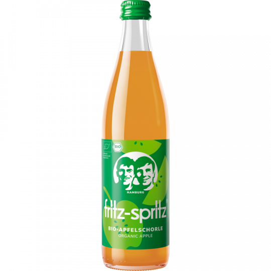 fritz-spritz Bio Apfelschorle 0,5 l 