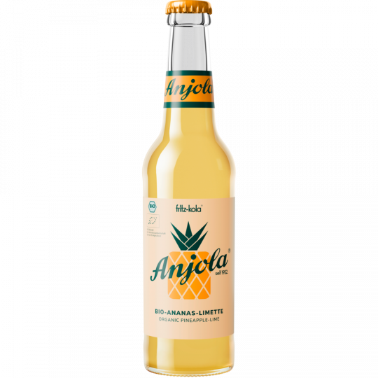 Anjola Anjola Bio-Limonade Ananas & Limette 0,33 l 