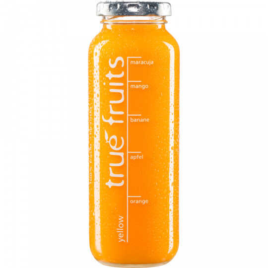 true fruits Smoothie Yellow 0,25 l 
