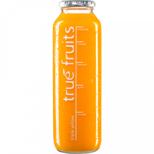 true fruits Triple Smoothie yellow 0,75 l 