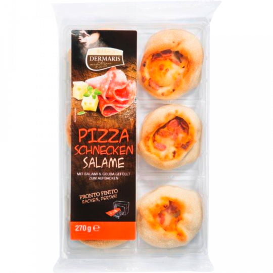 Dermaris Pizza Schnecken Salame 270 g 