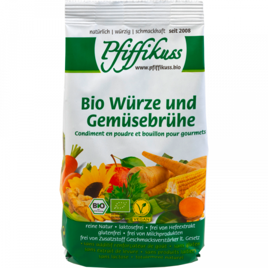 Pfiffikuss Bio Streuwürze & Gemüsebrühe Nachfüllpack 220 g 