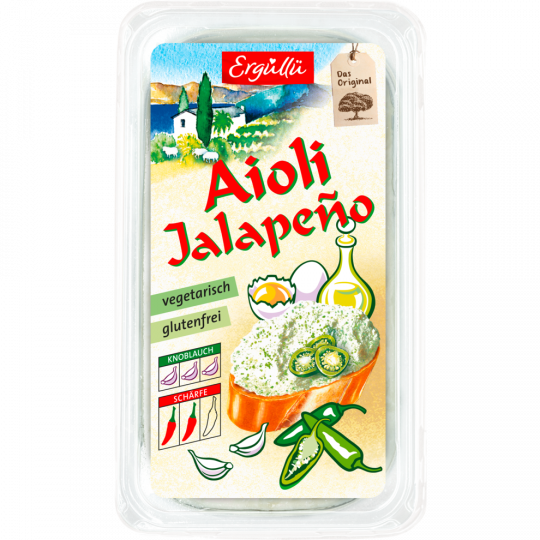 Ergüllü Aioli Jalapeño Creme 200 g 