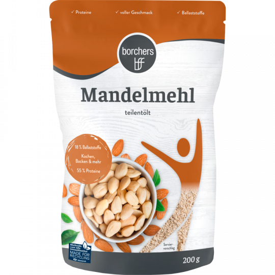 borchers Premium Mandelmehl teilentölt 200 g 