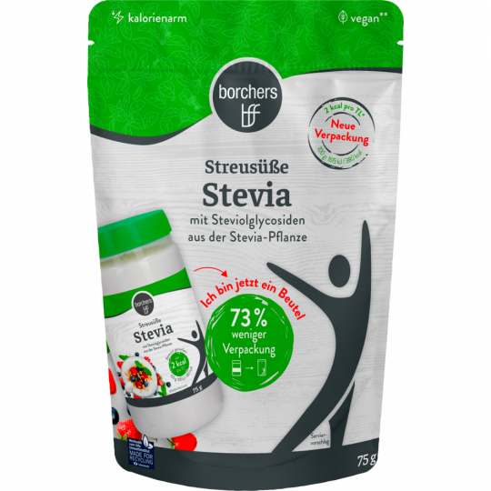 borchers Streusüße Stevia 75 g 