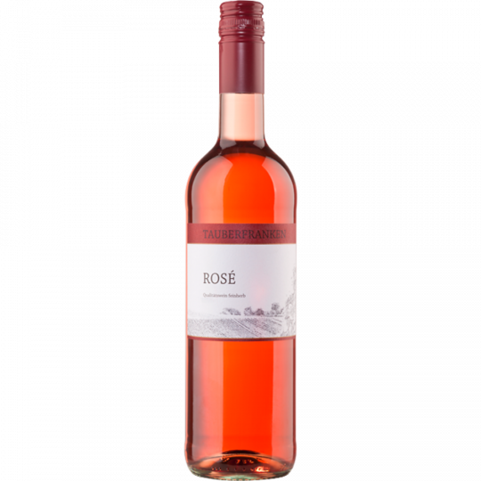 Becksteiner Winzer Tauberfranken Rosé QbA halbtrocken 0,75 l 