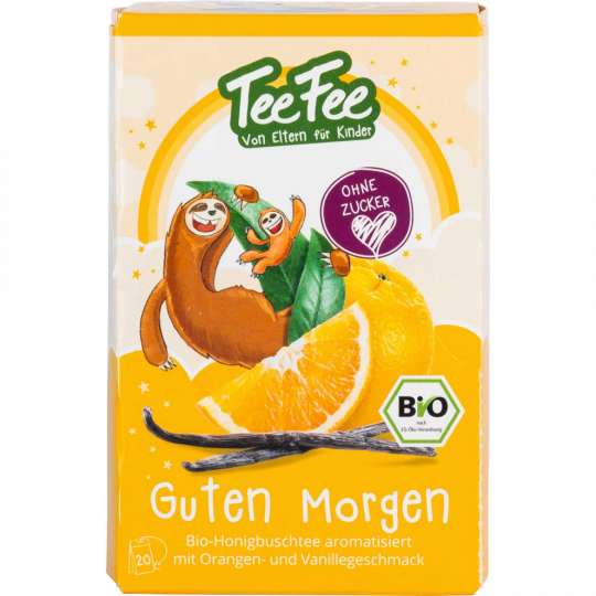 TeeFee Bio Guten Morgen Honigbusch Orange Kräutertee 20 Teebeutel 