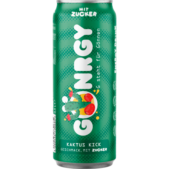 GÖNRGY Kaktus Kick mit Zucker 0,5 l 