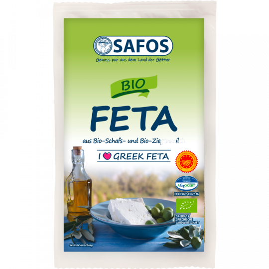 Safos Bio Feta 45 % Fett i.Tr. 150 g 