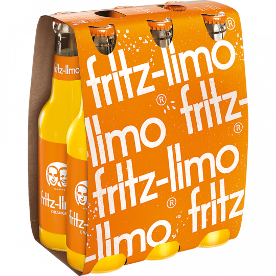 fritz-limo Orange - 6-Pack 6 x 0,33 l 