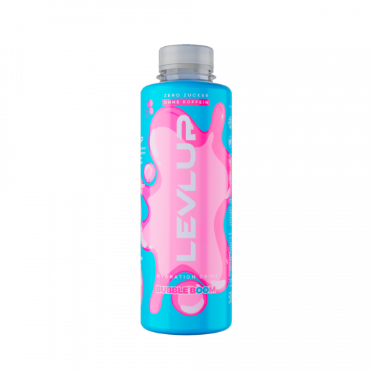 LevlUp Hydration Drink Bubble Boom 0,5 l 