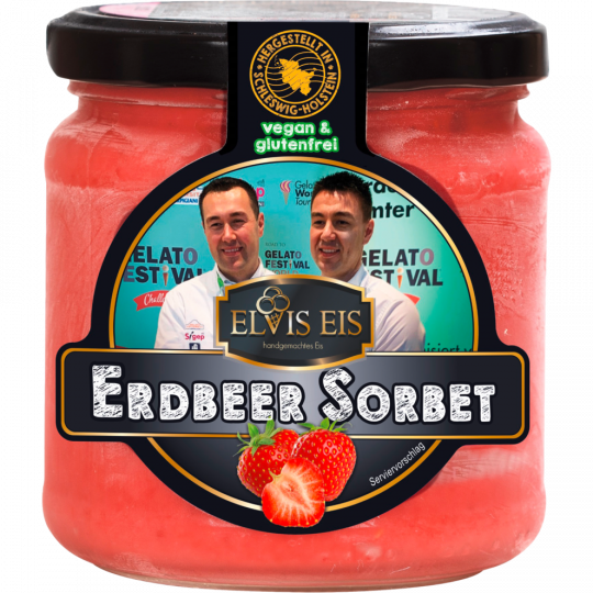 Elvis Eis Erdbeersorbet 400 ml 