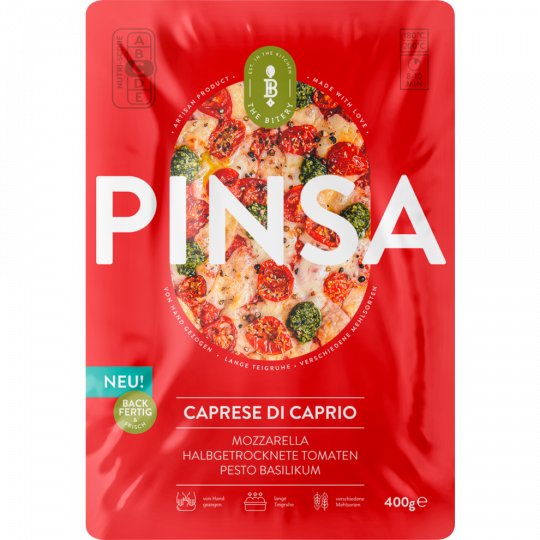 THE BITERY Pinsa Caprese Di Caprio 400 g 