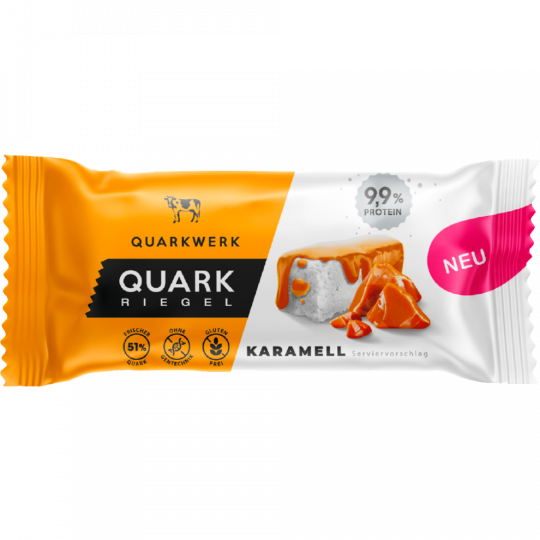 Quarkwerk Quark Riegel Karamell 40 g 
